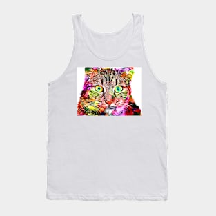 Cartoon Cat Tank Top